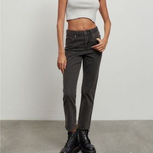 BDG high waisted skinny straight jeans
